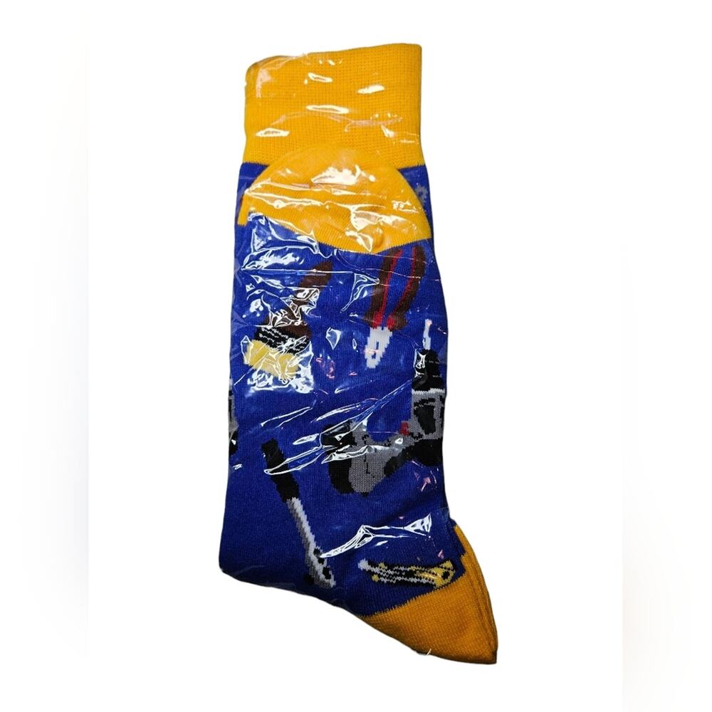 NWOT Tool Themed Colorful Men's Socks, One Size, Never Opened.